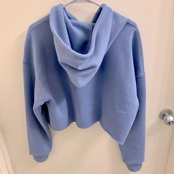 Oversized Soft Cropped Hoodie - Picture 3 of 3